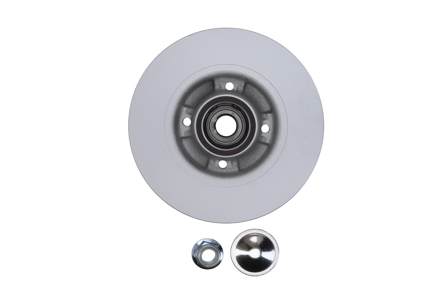 KAMOKA Bremseskive 1031135 bagaksel fuld 240mm 8mm for RENAULT
