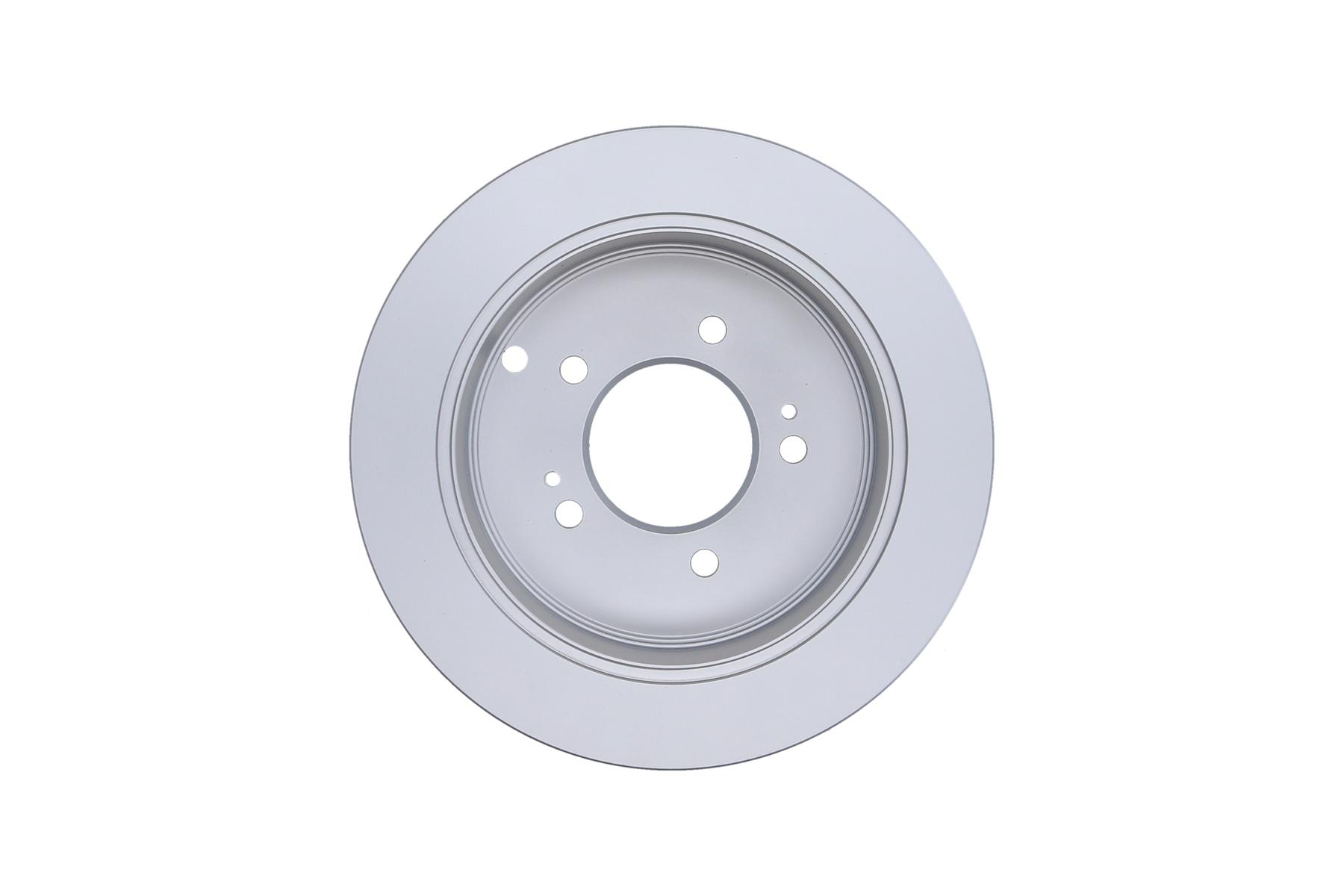 KAMOKA Bremseskive 103159 bagaksel fuld 284mm 10mm for KIA