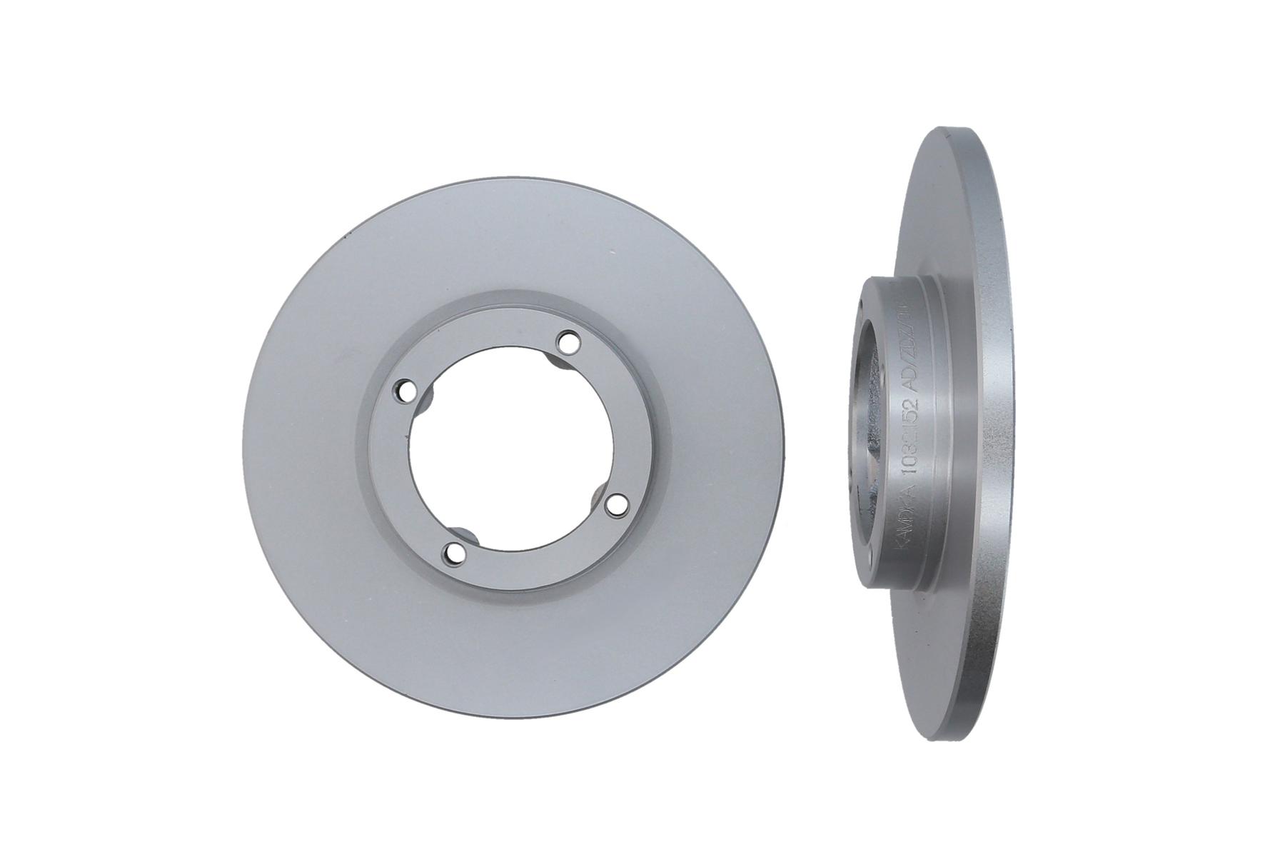 KAMOKA Bremseskive 1032152 foraksel fuld 236mm 13mm for CHEVROLET HYUNDAI CHRYSLER