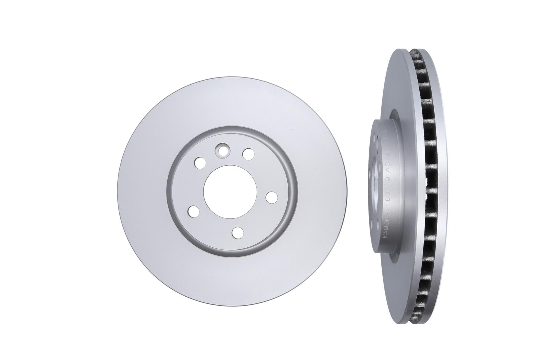 KAMOKA Bremseskive 103319 foraksel ventileret 340mm 33mm for VAG