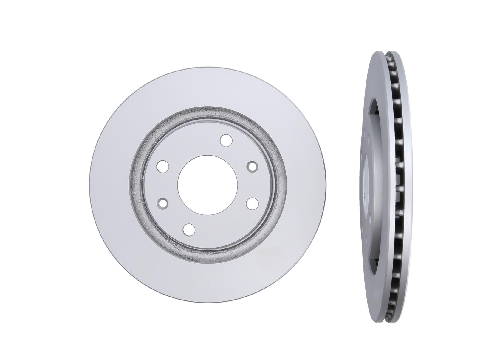 KAMOKA Bremseskive 103384 foraksel ventileret 266mm 21mm for PEUGEOT CITROËN