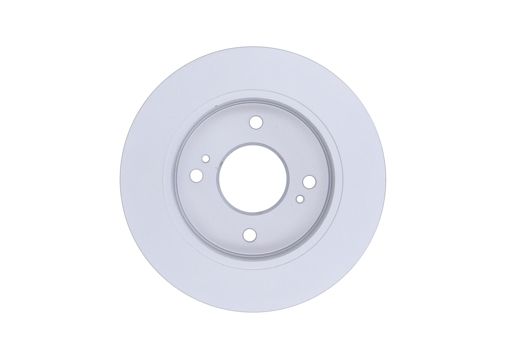 KAMOKA Bremseskive 103534 bagaksel fuld 258mm 10mm for NISSAN