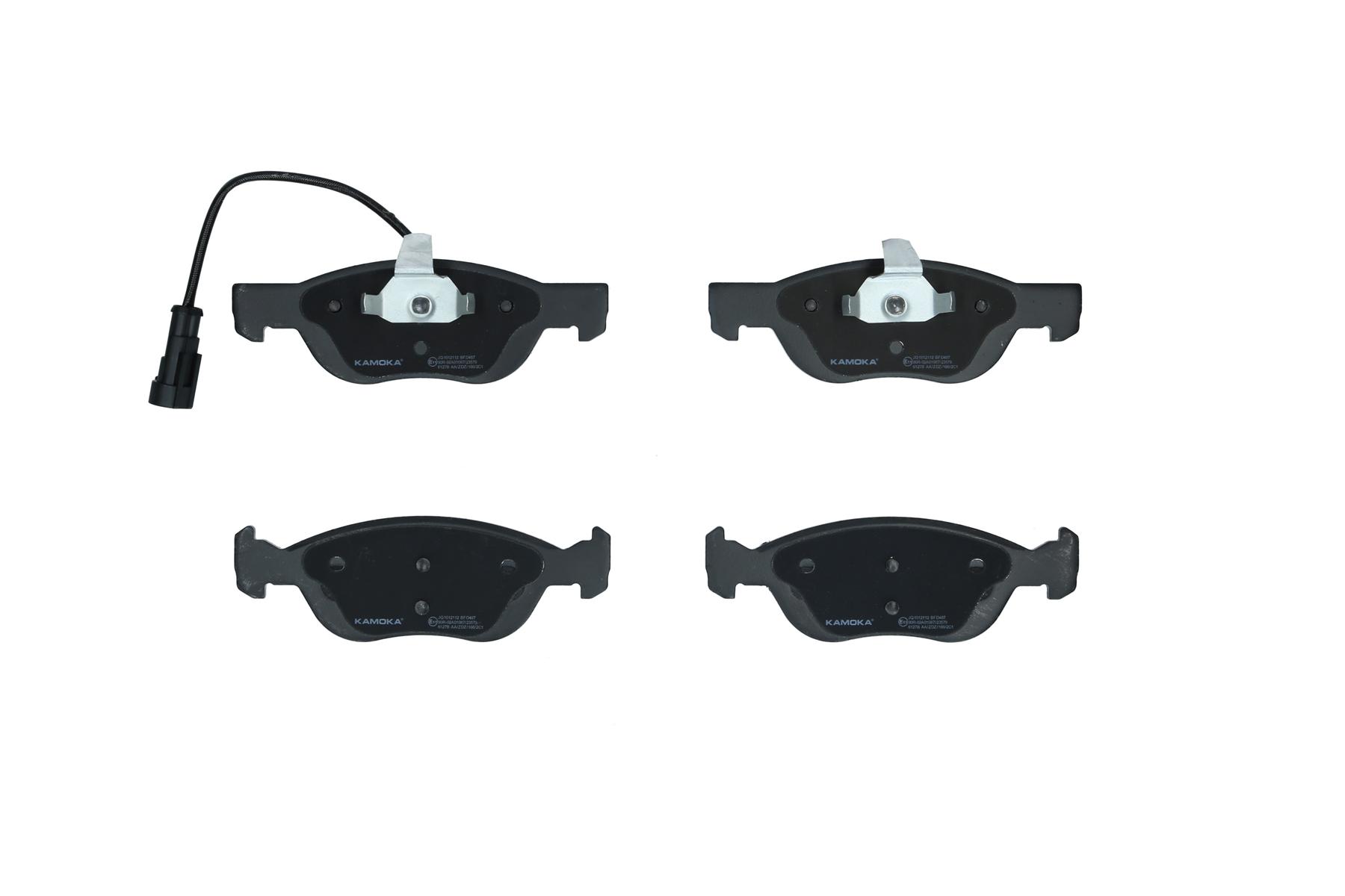 KAMOKA Bremseklodser jq1012112 foraksel for LANCIA FIAT ALFA ROMEO