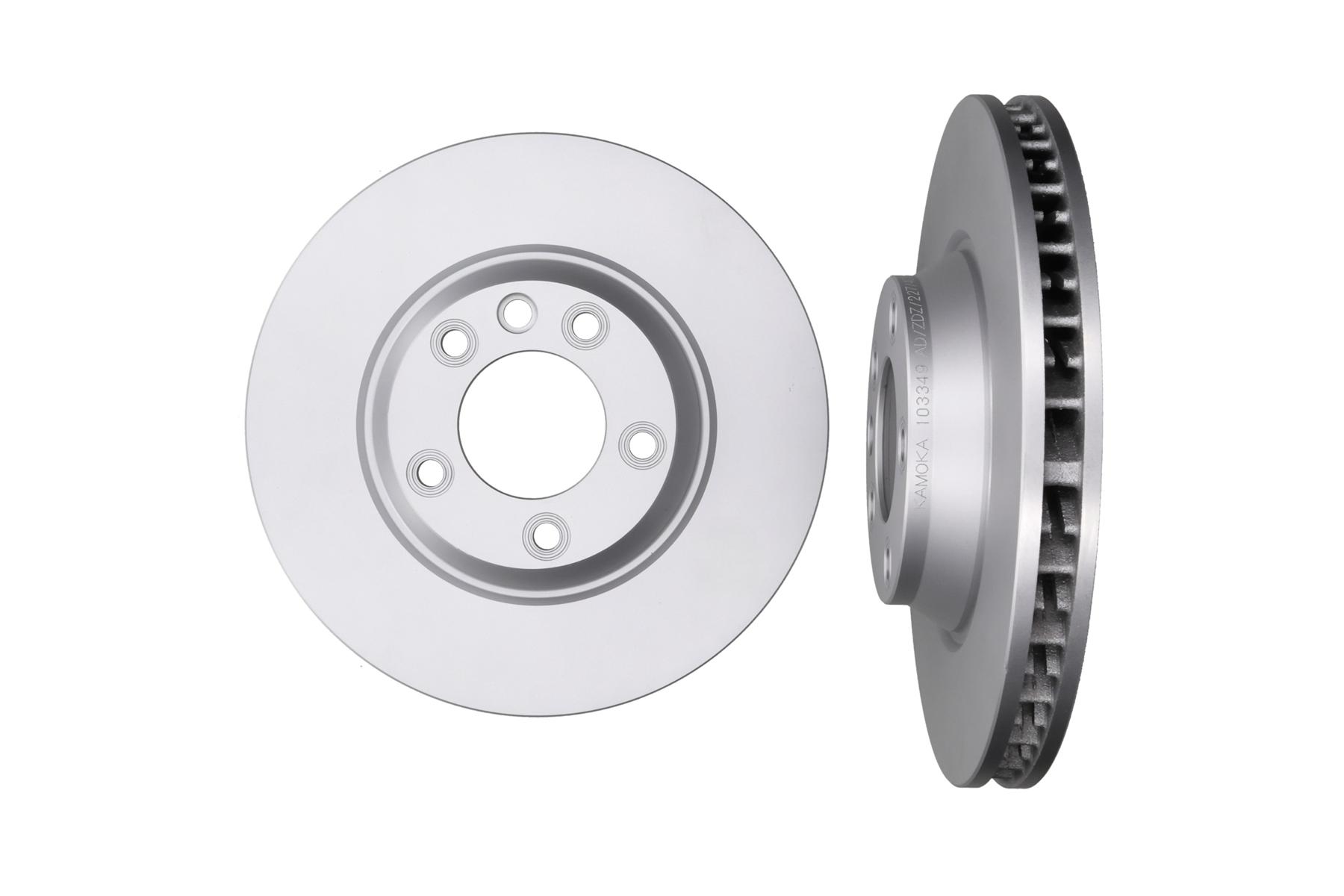 KAMOKA Bremseskive 103004 foraksel ventileret 276mm 24mm for VW