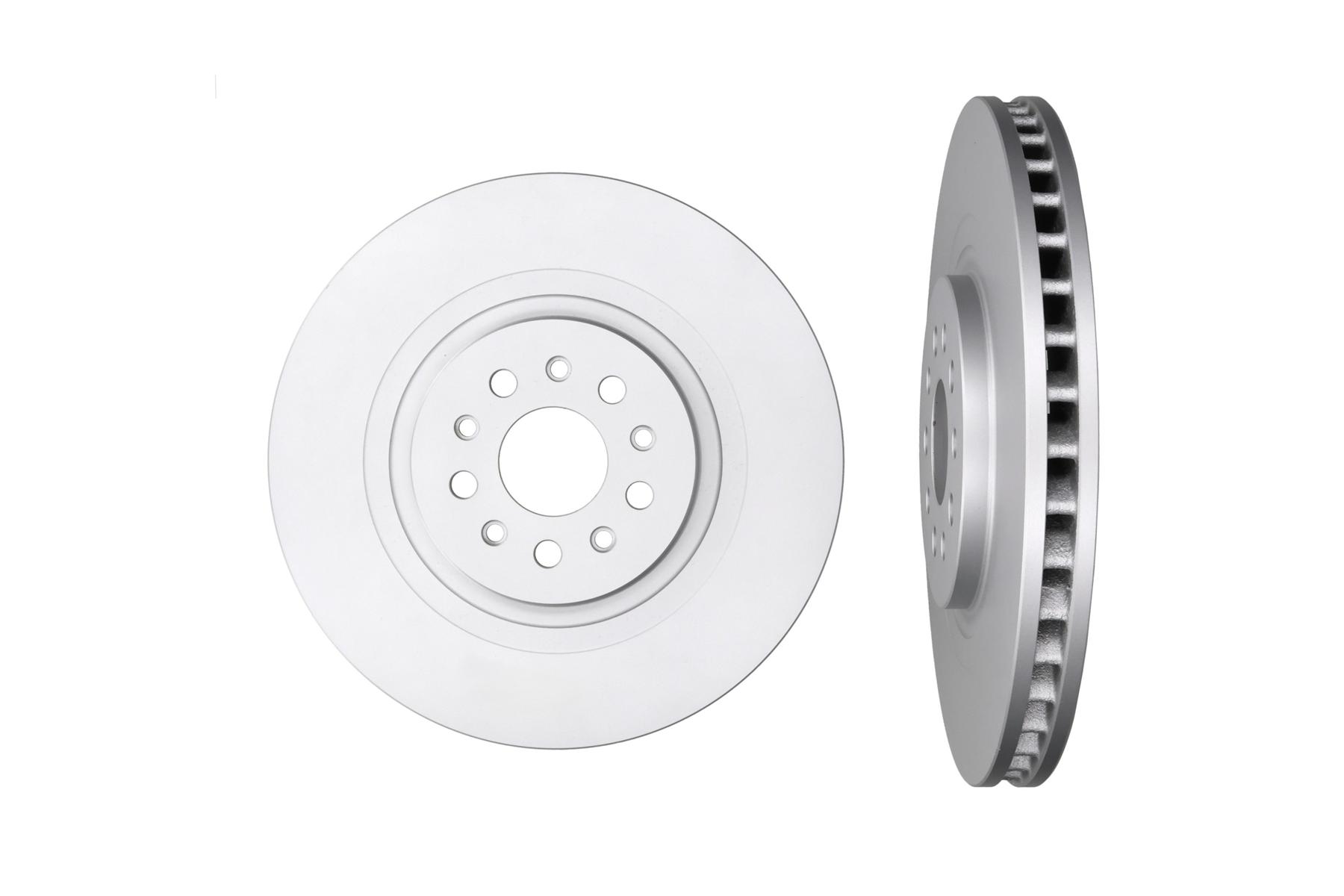 KAMOKA Bremseskive 1039001 foraksel ventileret 360mm 32mm for MASERATI
