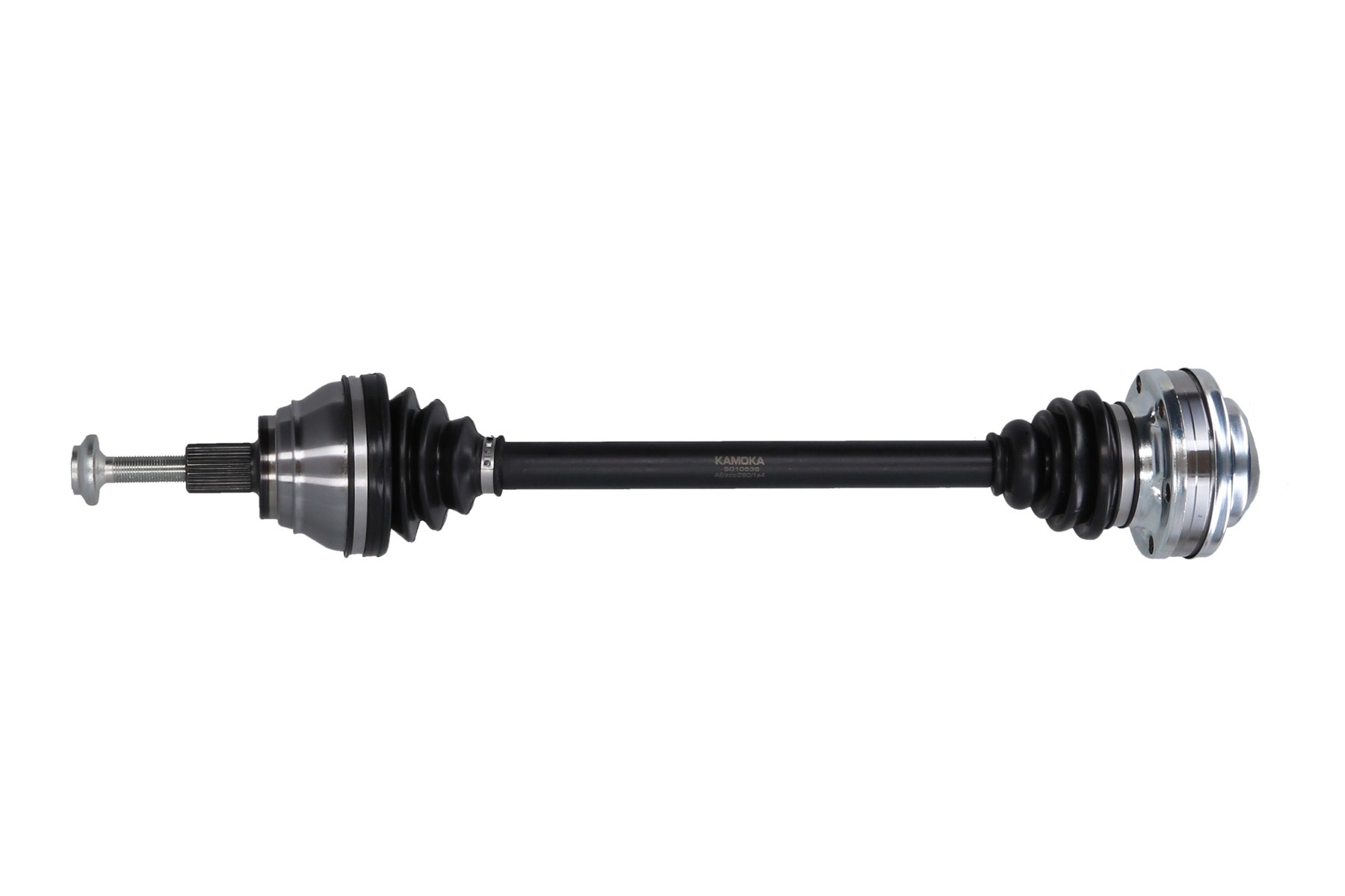 KAMOKA Drivaksel 5010536 højre foraksel for AUDI VW SKODA