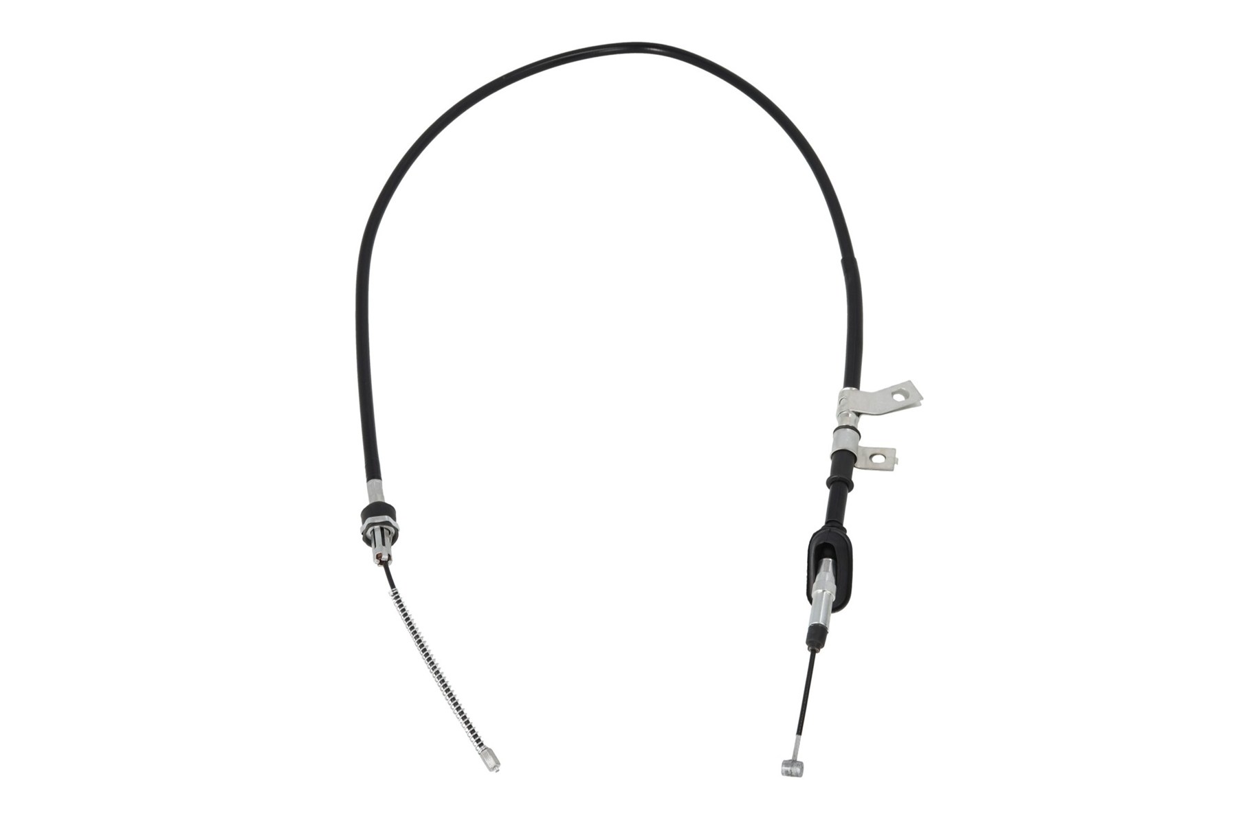 KAMOKA Håndbremsekabel 1190198 bagved til højre for LAND ROVER