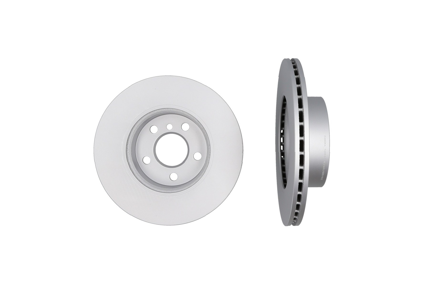 KAMOKA Bremseskive 103885 foraksel ventileret 294mm 22mm for BMW