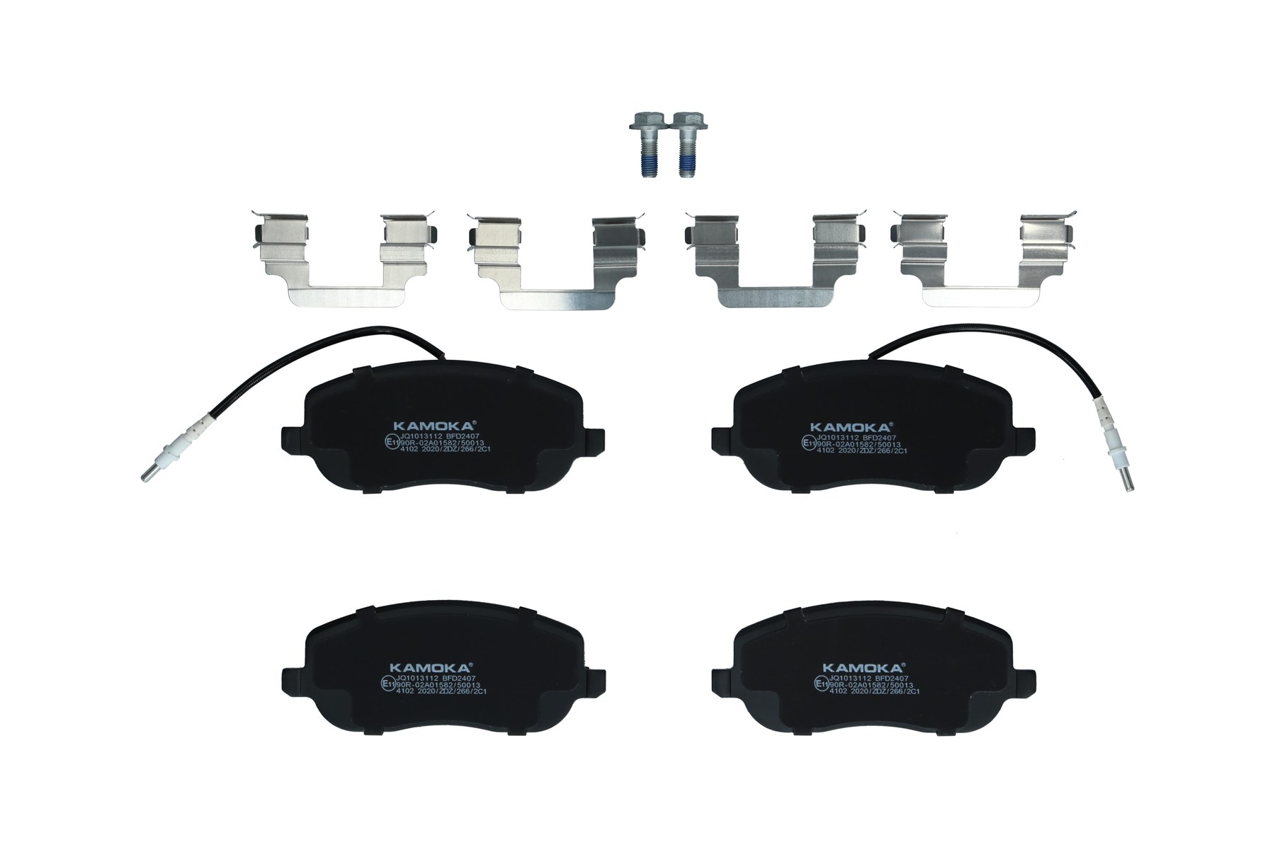 KAMOKA Bremseklodser jq1013112 foraksel for PEUGEOT CITROËN FIAT LANCIA
