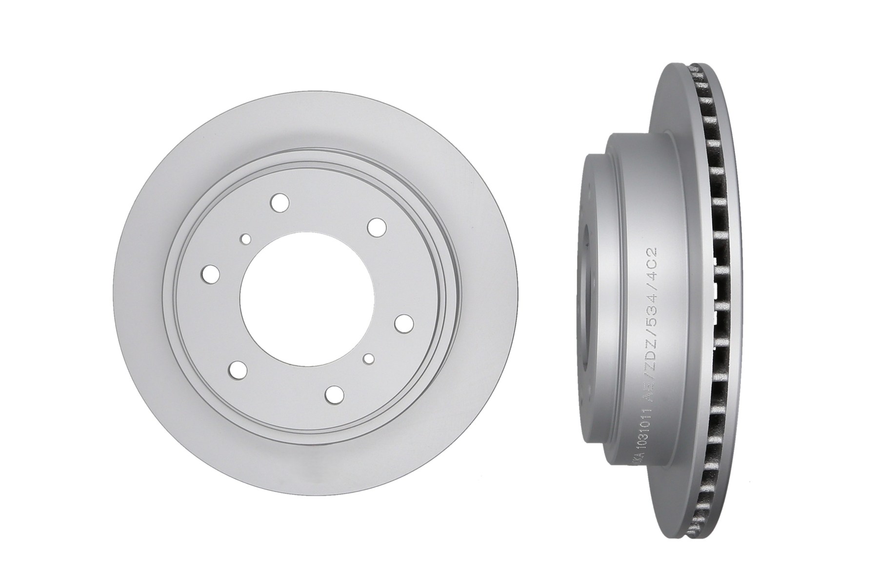 KAMOKA Bremseskive 1031011 bagaksel ventileret 300mm 22mm for MITSUBISHI