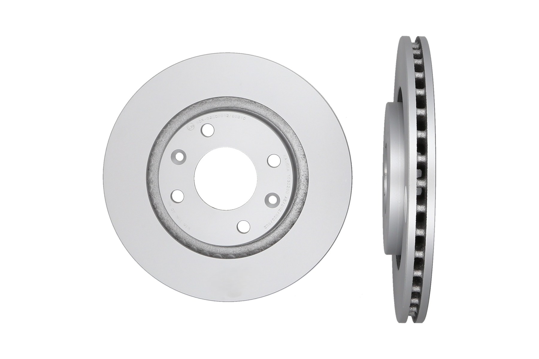 KAMOKA Bremseskive 1032280 foraksel ventileret 266mm 22mm for PEUGEOT CITROËN OPEL