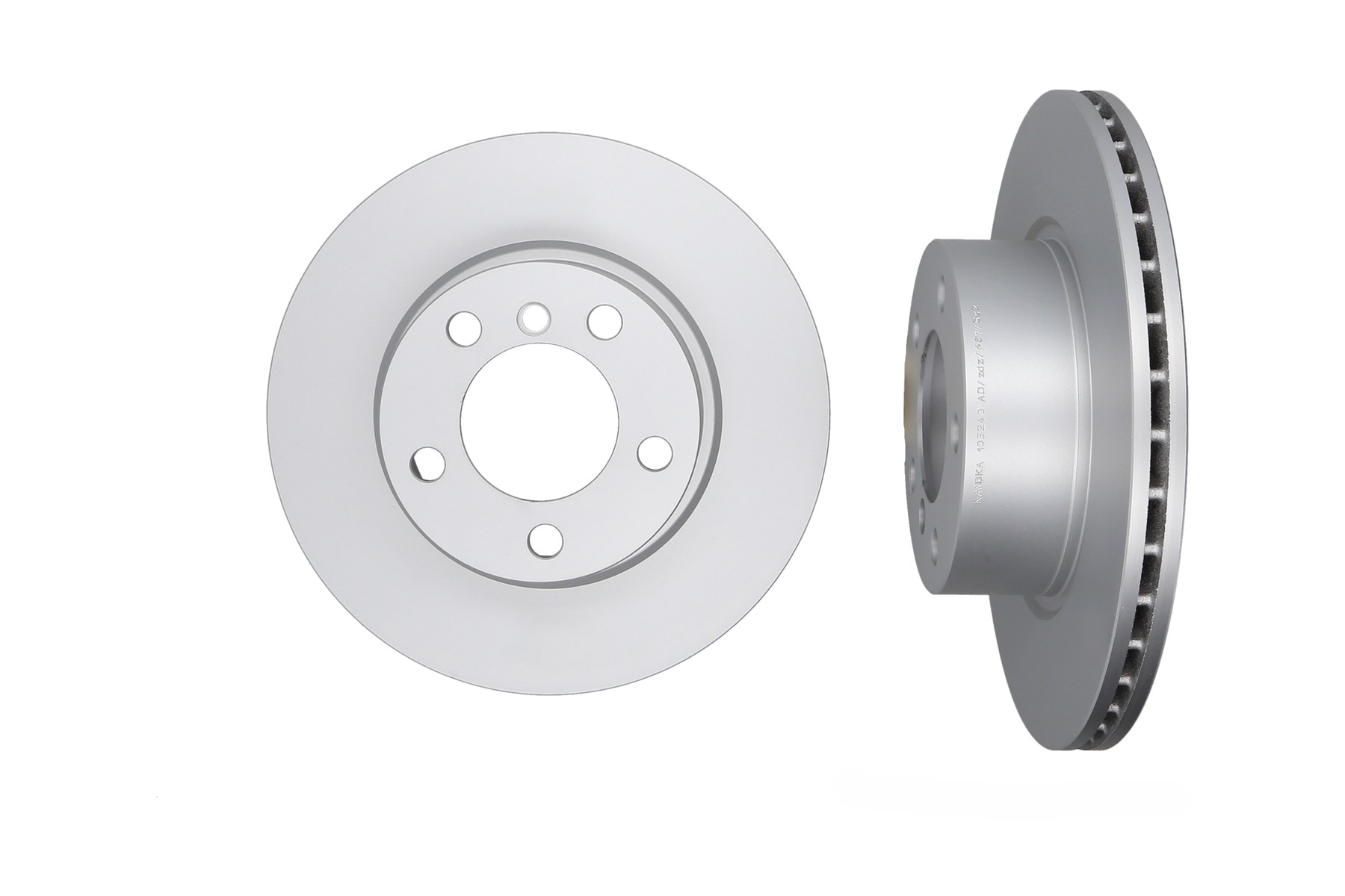KAMOKA Bremseskive 103240 foraksel ventileret 300mm 22mm for BMW