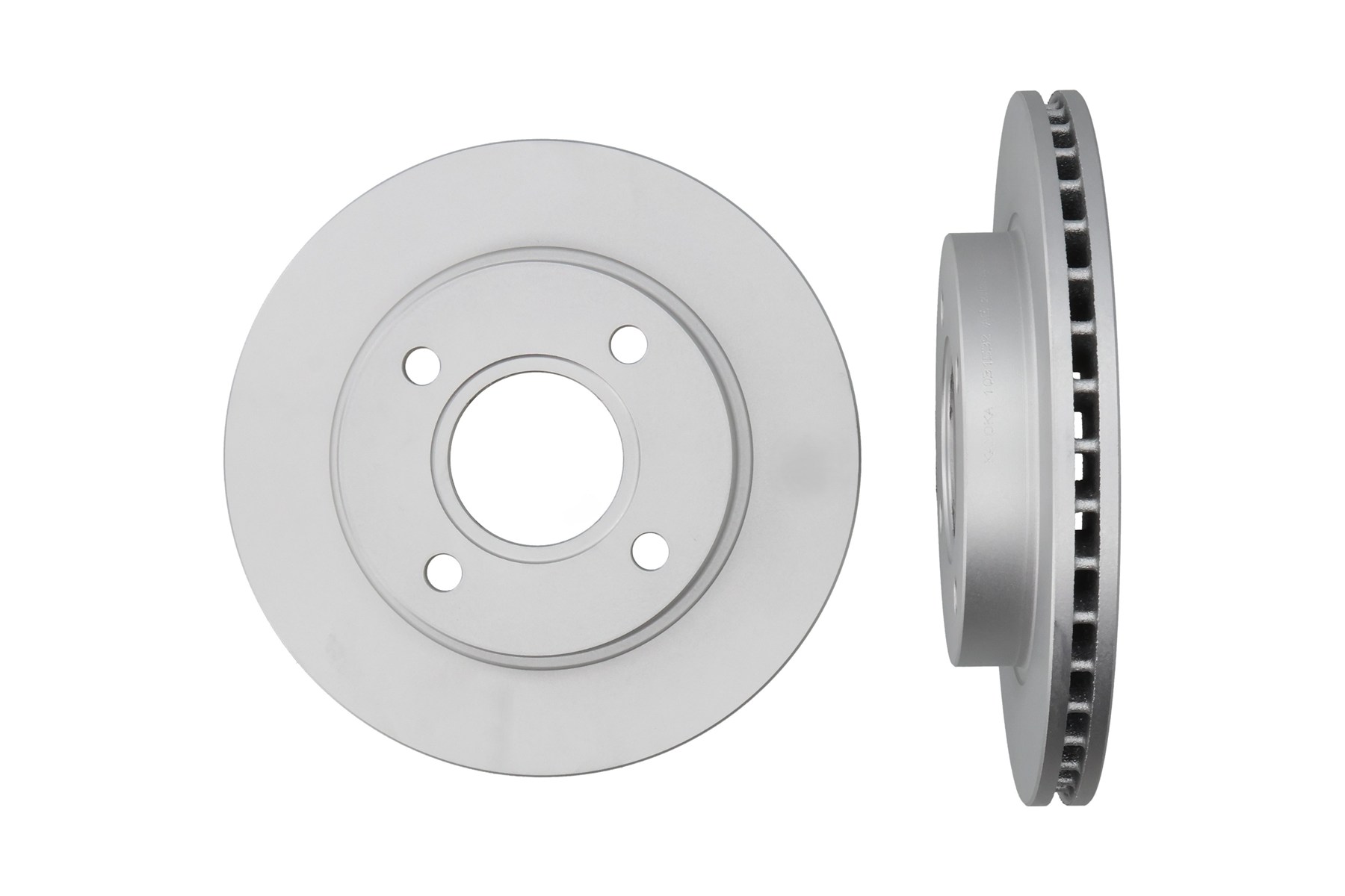 KAMOKA Bremseskive 1031532 foraksel ventileret 240mm 20mm for FORD