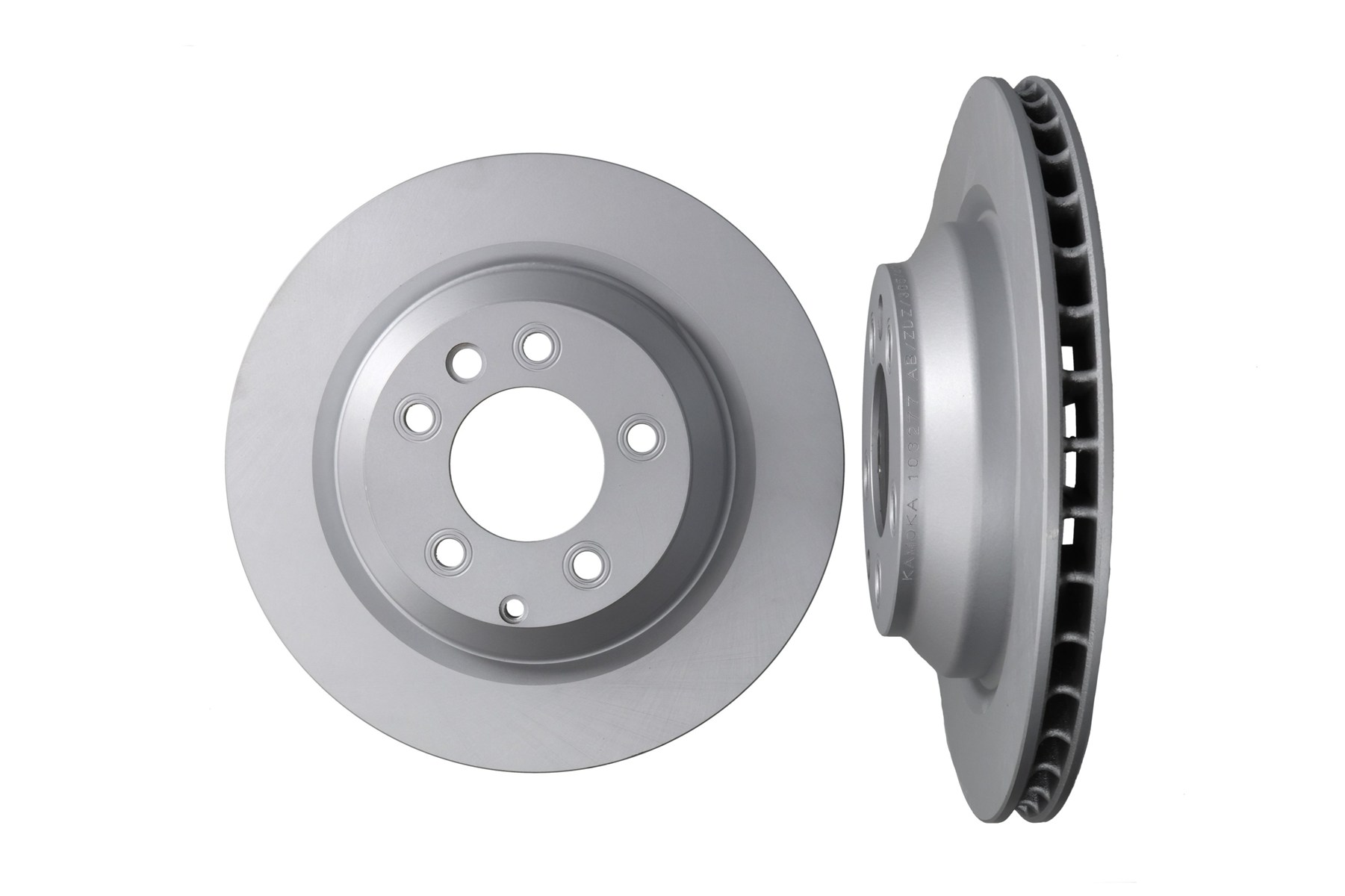 KAMOKA Bremseskive 103277 bagaksel ventileret 358mm 28mm for VAG PORSCHE
