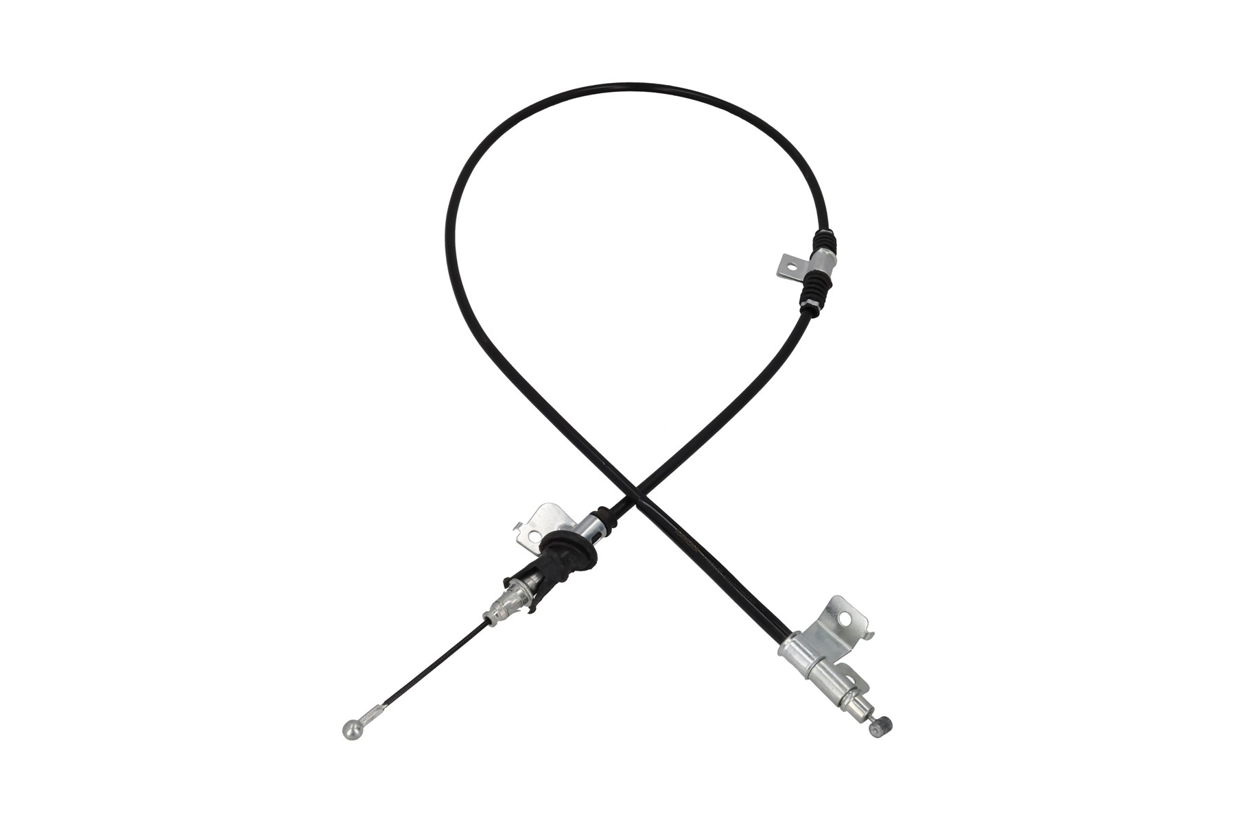 KAMOKA Håndbremsekabel 1190577 bagved til højre for PEUGEOT MITSUBISHI