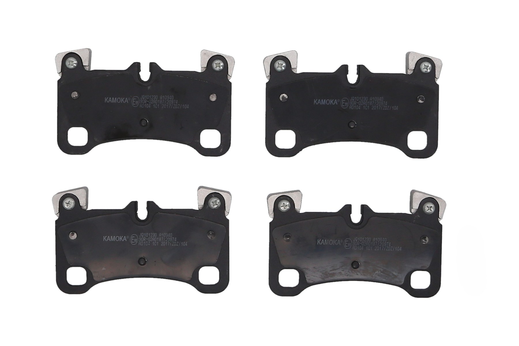 KAMOKA Bremseklodser jq101230 bagaksel for PORSCHE VAG