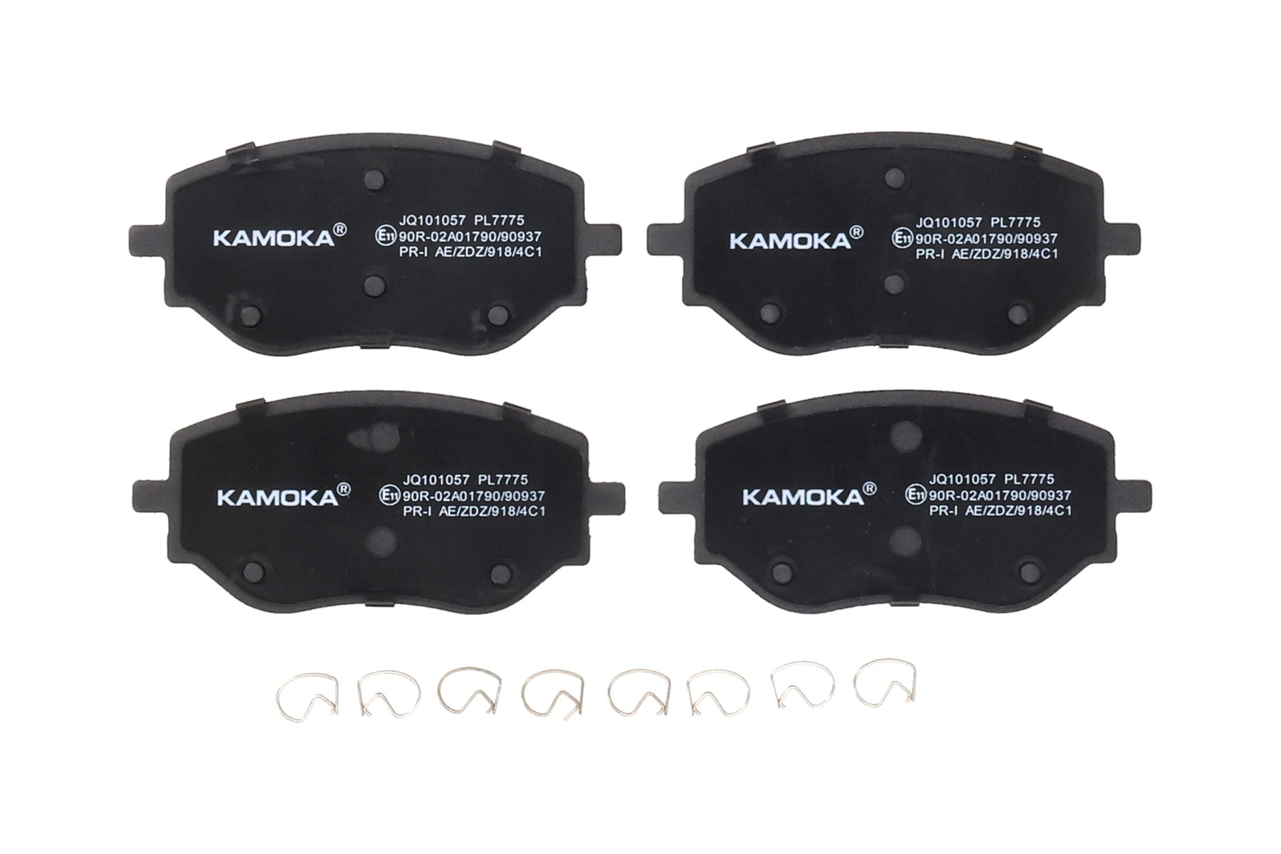 KAMOKA Bremseklodser jq101057 foraksel for NISSAN DACIA