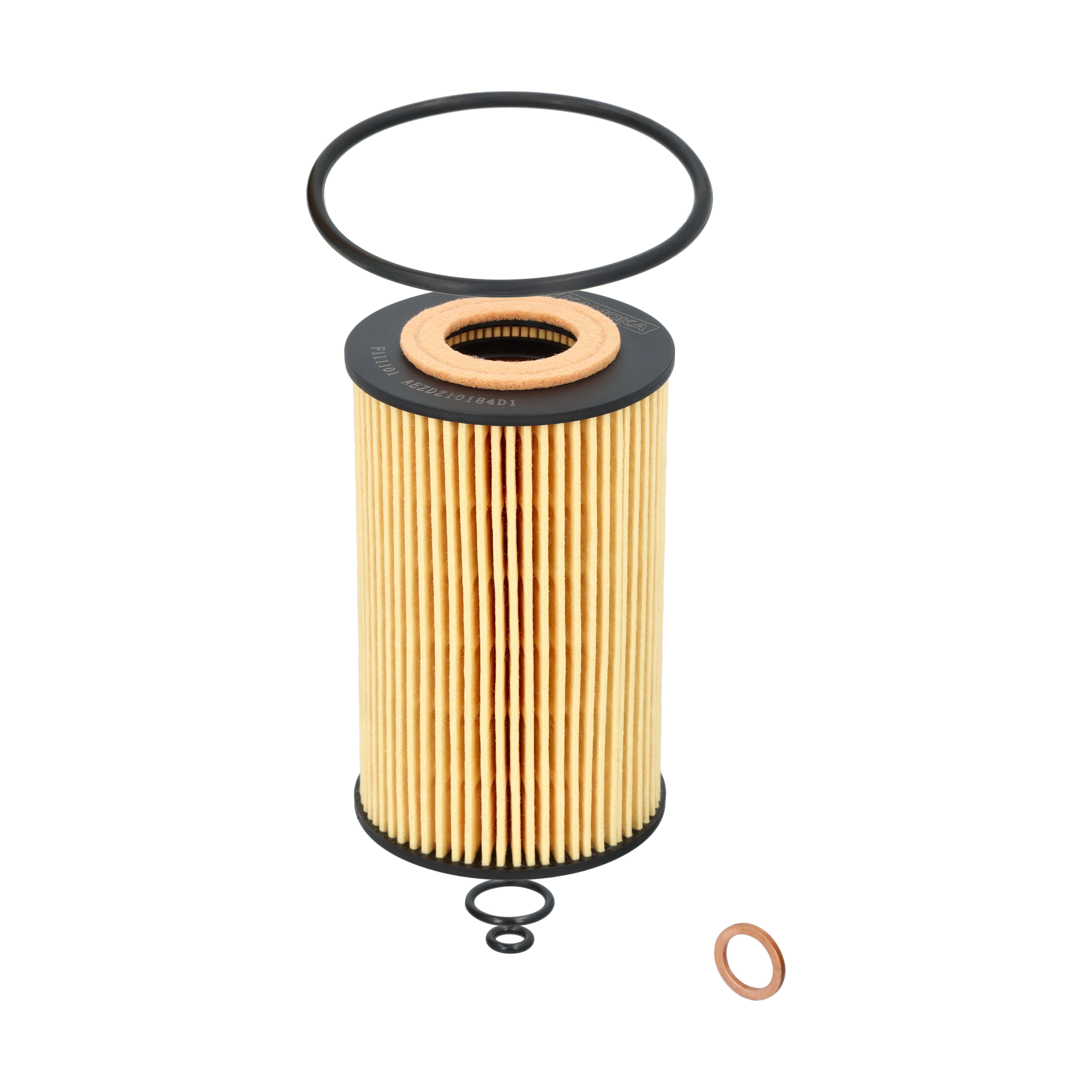 KAMOKA Oliefilter f111101 Filterindsats height_mm_209|Højde [mm]|104 outer_diameter_mm_497|Yderdiameter [mm]|64 height_1_mm_339|Højde 1 [mm]|104 inner