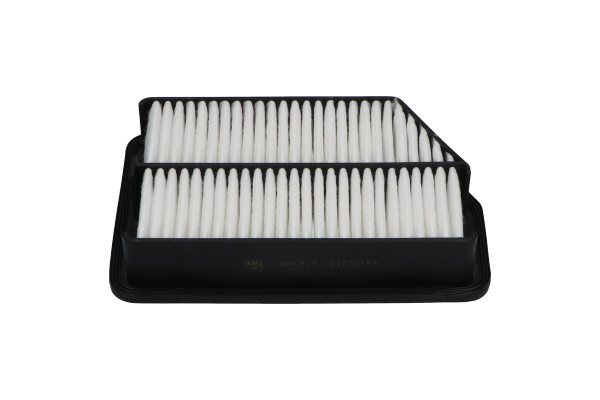 KAVO PARTS Luftfilter ha717 Filterindsats length_mm_203|Længde [mm]|259 width_mm_206|Bredde [mm]|164 height_mm_209|Højde [mm]|54 54mm for HYUNDAI KIA