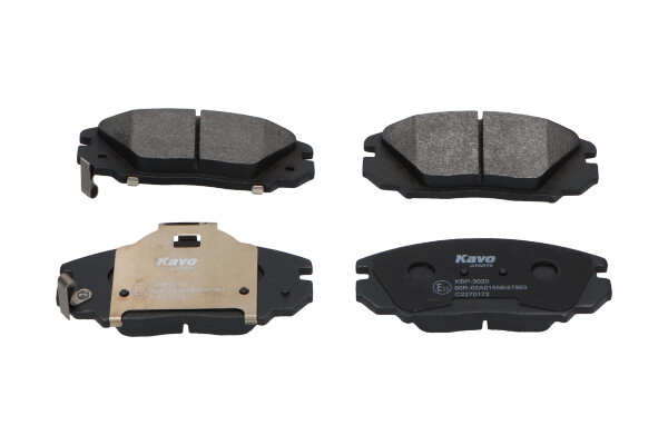 KAVO PARTS Bremseklodser kbp3020 for HYUNDAI KIA DFSK