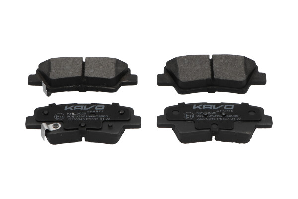 KAVO PARTS Bremseklodser kbp3025 for KIA SSANGYONG HYUNDAI