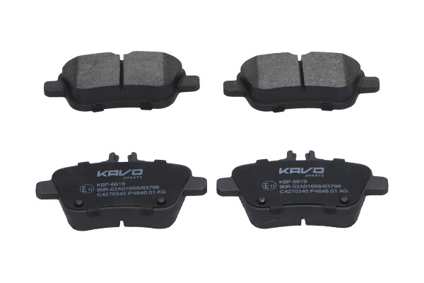 KAVO PARTS Bremseklodser kbp6619 for MERCEDES-BENZ INFINITI