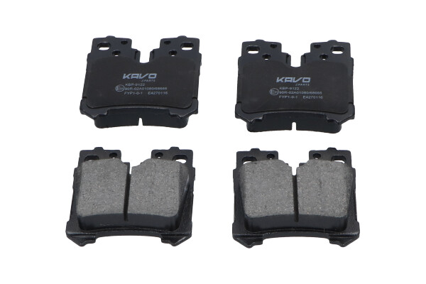 KAVO PARTS Bremseklodser kbp9122 for TOYOTA LEXUS