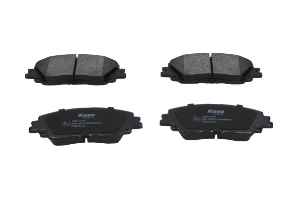 KAVO PARTS Bremseklodser kbp9161 for LEXUS TOYOTA
