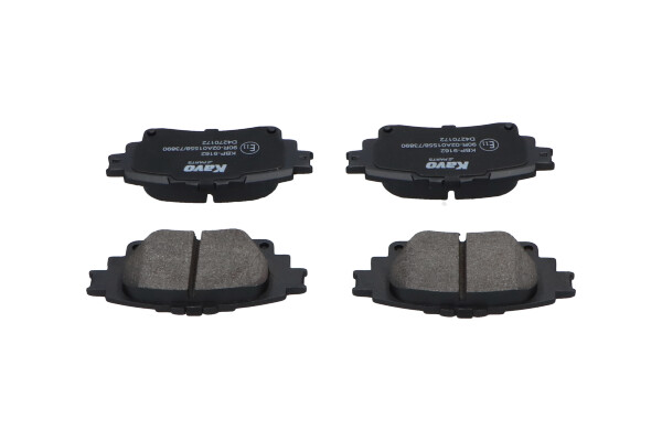 KAVO PARTS Bremseklodser kbp9162 for SUBARU SUZUKI TOYOTA LEXUS