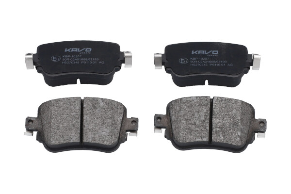 KAVO PARTS Bremseklodser kbp10207 for VW SKODA AUDI