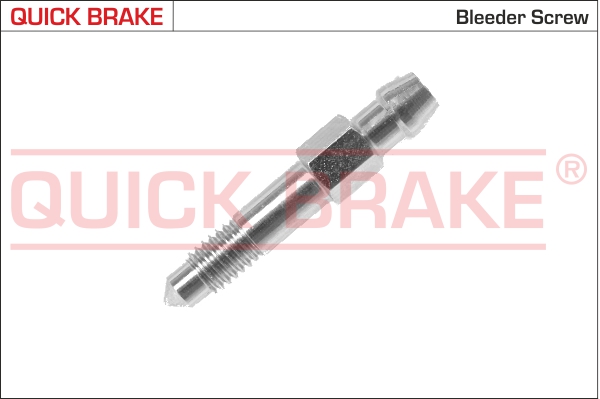 QUICK BRAKE Udluftningsskrue/-ventil, bremsekaliber 0013