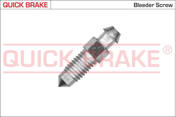QUICK BRAKE Udluftningsskrue/-ventil, bremsekaliber 0053x for DS FORD FORD USA VAUXHALL MERCEDES-BENZ NISSAN SUZUKI SMART