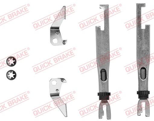 QUICK BRAKE Justering, sæt, tromlebremse 10253001