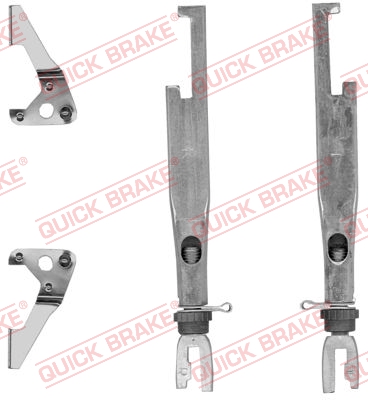 QUICK BRAKE Justering, sæt, tromlebremse 10253005