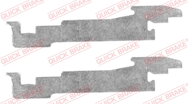 QUICK BRAKE Justering, sæt, tromlebremse 10453001