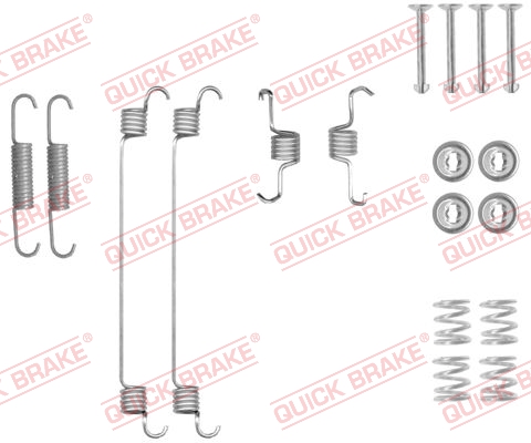 QUICK BRAKE Tilbehørssæt, bremsebakker 1050018