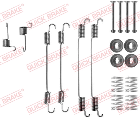 QUICK BRAKE Tilbehørssæt, bremsebakker 1050021