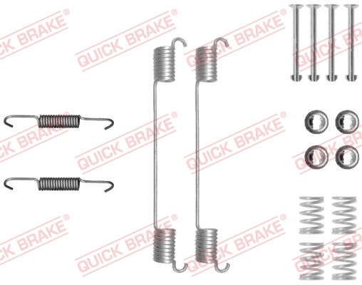 QUICK BRAKE Tilbehørssæt, bremsebakker 1050048