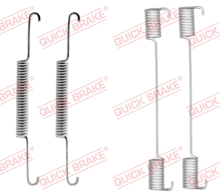 QUICK BRAKE Tilbehørssæt, bremsebakker 1050520