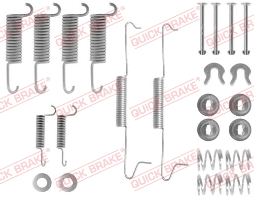 QUICK BRAKE Tilbehørssæt, bremsebakker 1050526