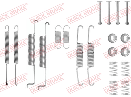 QUICK BRAKE Tilbehørssæt, bremsebakker 1050597