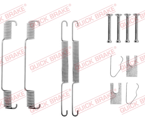 QUICK BRAKE Tilbehørssæt, bremsebakker 1050608