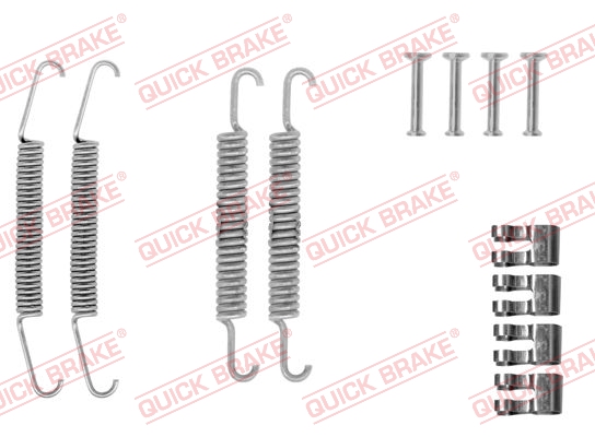 QUICK BRAKE Tilbehørssæt, bremsebakker 1050610