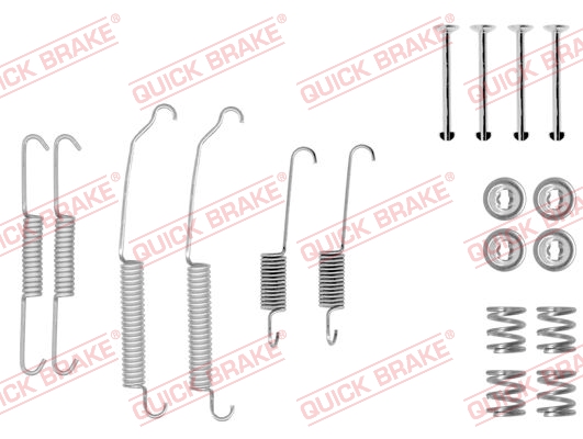 QUICK BRAKE Tilbehørssæt, bremsebakker 1050618