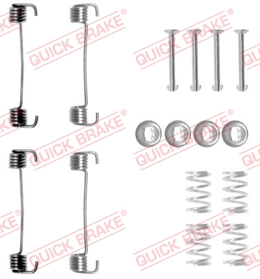 QUICK BRAKE Tilbehørssæt, parkeringsbremsebakker 1050619