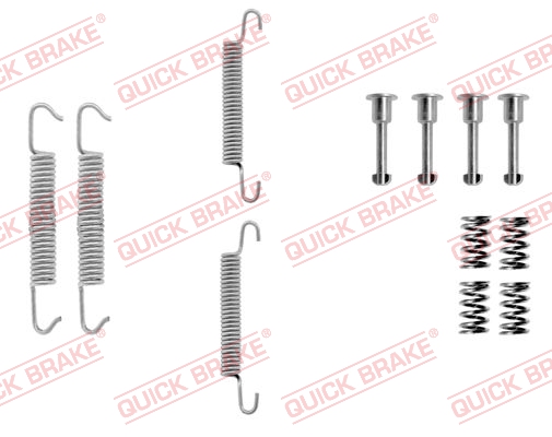QUICK BRAKE Tilbehørssæt, parkeringsbremsebakker 1050621