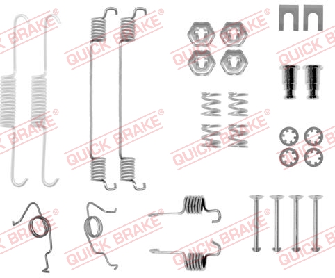 QUICK BRAKE Tilbehørssæt, bremsebakker 1050626