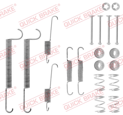 QUICK BRAKE Tilbehørssæt, bremsebakker 1050630