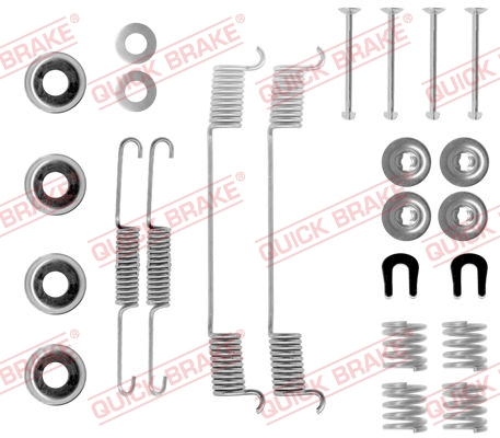 QUICK BRAKE Tilbehørssæt, bremsebakker 1050635