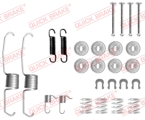 QUICK BRAKE Tilbehørssæt, bremsebakker 1050637